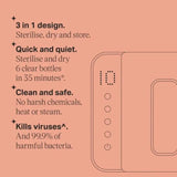 Tommee Tippee Ultra UV Steriliser & Dryer - O'Sullivans Pharmacy