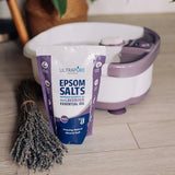 Ultrapure Epsom Salts Infused With Lavender Essential Oil 1Kg - O'Sullivans Pharmacy