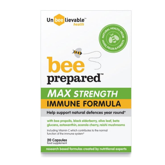 Unbeelievable Immune Support Max Strength 20 Capsules - O'Sullivans Pharmacy - Vitamins - 5060231560044
