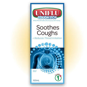 Uniflu Coughstop Syrup 100ml | Soothes Dry Coughs
