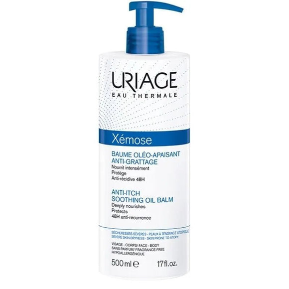 Uriage Xémose Anti - Itch Soothing Oil Balm 500ml - O'Sullivans Pharmacy