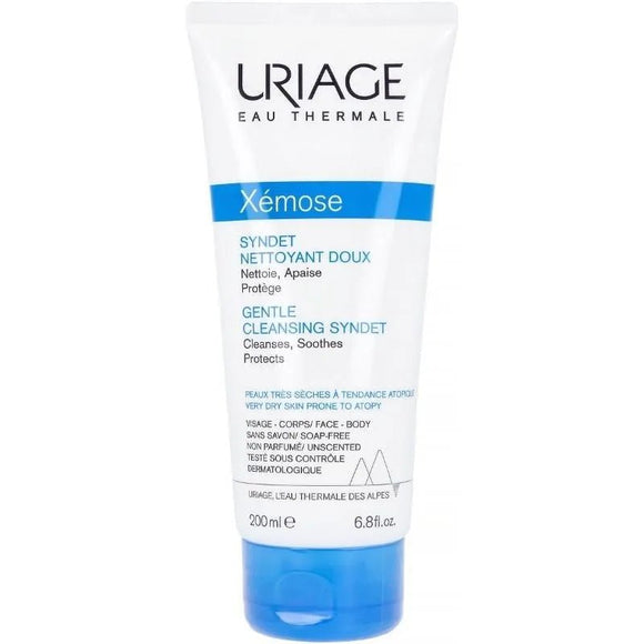 Uriage Xemose Gentle Cleansing Syndet 200ml - O'Sullivans Pharmacy