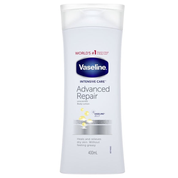 Vaseline Advanced Repair Lotion 400ml - O'Sullivans Pharmacy - Skincare - 8712561480369