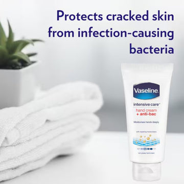 Vaseline Intensive with Anti Bacterial Hand Cream 75ml - O'Sullivans Pharmacy - Skincare - 8712561479776