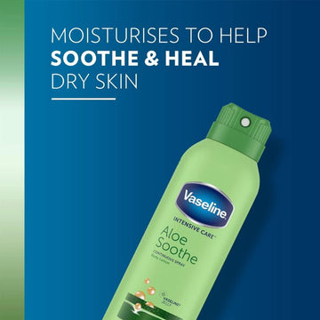 Vaseline Spray Moisturiser Aloe Soothe 190ml - O'Sullivans Pharmacy - Skincare - 8712561692533