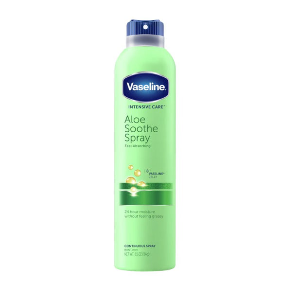 Vaseline Spray Moisturiser Aloe Soothe 190ml - O'Sullivans Pharmacy - Skincare - 8712561692533