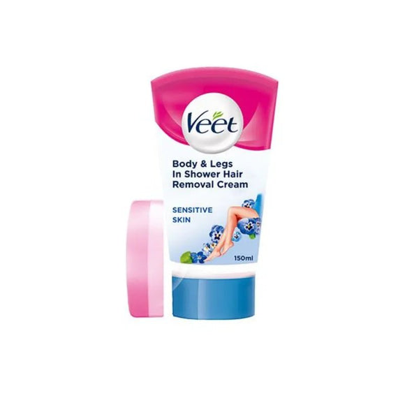 Veet Pure Inspirations In Shower Cream Sensitive 150ml - O'Sullivans Pharmacy