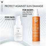 Vichy Capital Soleil Cell Protect Invisible Fluid SPF30 200ml - O'Sullivans Pharmacy
