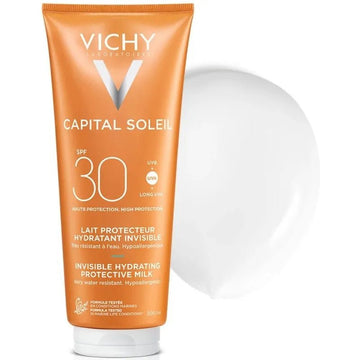 Vichy Capital Soleil Hydrating Body Milk SPF30 300ml - O'Sullivans Pharmacy