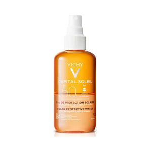 Vichy Capital Soleil Solar Water Enhanced Tan SPF50 200ml - O'Sullivans Pharmacy - Skincare - 3337875695152