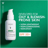 Vichy Capital Soleil UV - Clear Daily SPF50+ 40ml - O'Sullivans Pharmacy