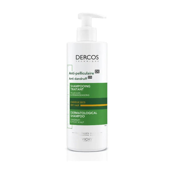 Vichy Dercos Anti - Dandruff Shampoo For Oily Hair 390ml - O'Sullivans Pharmacy