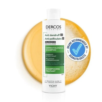 Vichy Dercos Anti - Dandruff Shampoo For Oily Hair 390ml - O'Sullivans Pharmacy