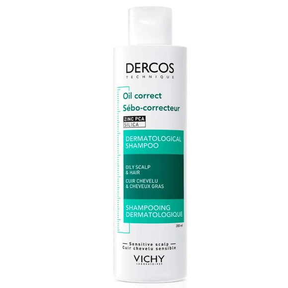 Vichy Dercos Oil Control Shampoo 200ml - O'Sullivans Pharmacy