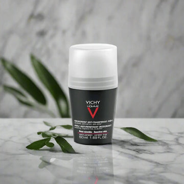 Vichy Homme Deodorant Roll - On 48 Sensitive Skin 50ml - O'Sullivans Pharmacy