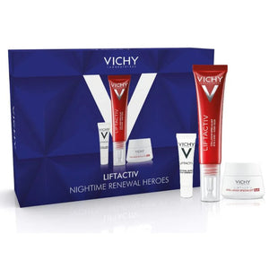 Vichy Liftactiv Night Time Renewal Heroes Gift Set - O'Sullivans Pharmacy - Fragrance & Gift - 5051858787389