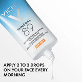 Vichy Mineral 89 72H Hyaluronic Acid Daily Fluid SPF50+ 50ml-O Sullivans Pharmacy