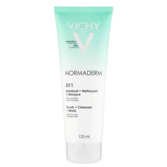 Vichy Normaderm 3 - in - 1 Cleanser 125ml - O'Sullivans Pharmacy