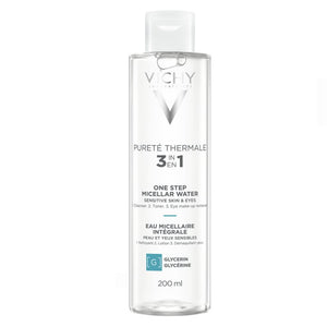 Vichy Purete Thermale 3 in 1 Micellar Water Sensitive Skin 200ml - O'Sullivans Pharmacy - Skincare - 3337875674942