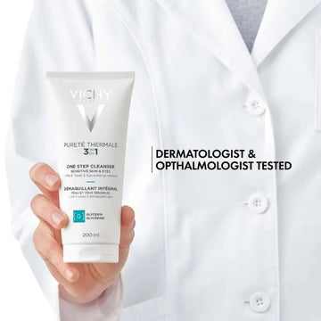 Vichy Purete Thermale 3 - in - 1 One Step Cleanser 200ml - O'Sullivans Pharmacy