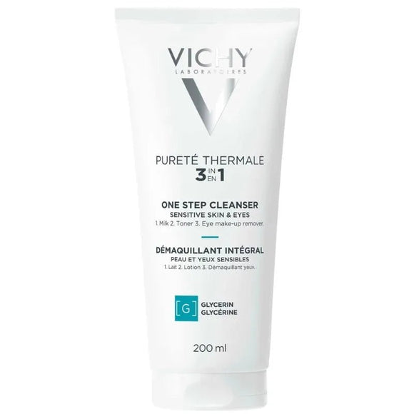 Vichy Purete Thermale 3 - in - 1 One Step Cleanser 200ml - O'Sullivans Pharmacy