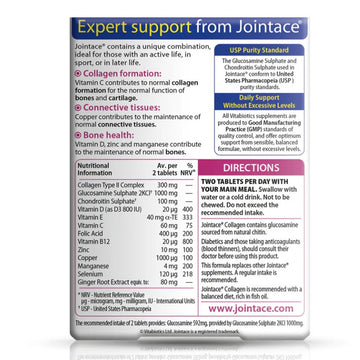 Vitabiotics Jointace Collagen 30 Tablets - O'Sullivans Pharmacy - Vitamins - 5021265222476