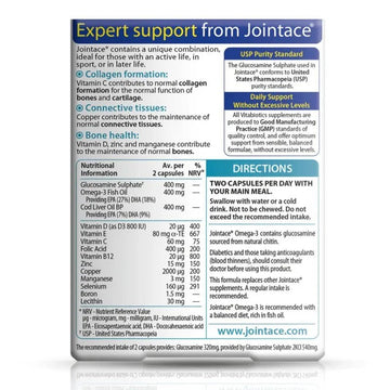 Vitabiotics Jointace Omega - 3 30 Capsules - O'Sullivans Pharmacy