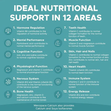 Vitabiotics Menopace Calcium 60 Tablets - O'Sullivans Pharmacy