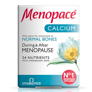 Vitabiotics Menopace Calcium 60 Tablets - O'Sullivans Pharmacy - Vitamins - 5021265221226