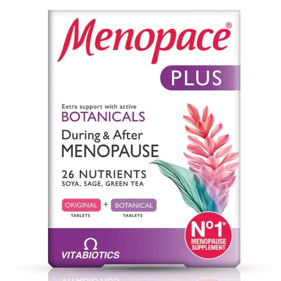 Vitabiotics Menopace Plus 56 Tablets - O'Sullivans Pharmacy