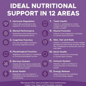 Vitabiotics Menopace Plus 56 Tablets - O'Sullivans Pharmacy