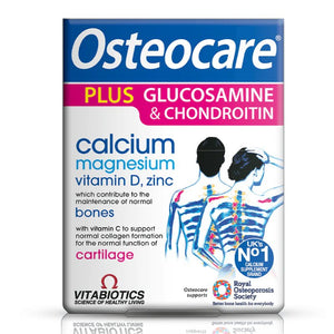 Vitabiotics Osteocare Plus Glucosamine Tablets 60 Pack - O'Sullivans Pharmacy - Vitamins - 5021265227471