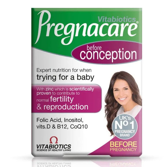 Vitabiotics Pregnacare Conception 30 Tablets - O'Sullivans Pharmacy