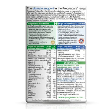 Vitabiotics Pregnacare Max Tablets & Capsules 84 Pack - O'Sullivans Pharmacy