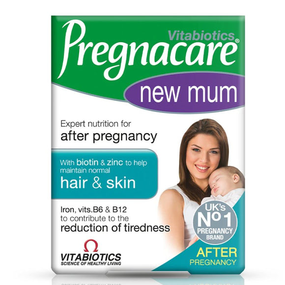 Vitabiotics Pregnacare New Mum Tablets 56 Pack - O'Sullivans Pharmacy - Vitamins - 5021265244850