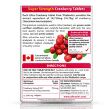 Vitabiotics Ultra Cranberry 750mg Tablets 30 Pack - O'Sullivans Pharmacy - Vitamins - 5021265244867