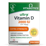 Vitabiotics Ultra D3 Vitamin D3 2000iu 50ug Tablets 96 Pack - O'Sullivans Pharmacy - Vitamins - 5021265247400