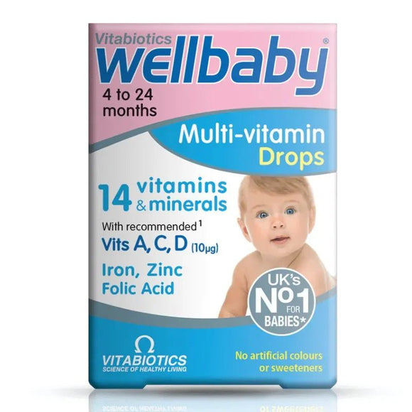 Vitabiotics Wellbaby Multi Vitamin Drops 30ml - O'Sullivans Pharmacy