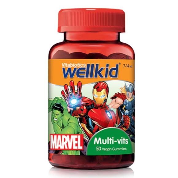 Vitabiotics Wellkid Marvel Multi Vits Soft Jellies 50 Pack - O'Sullivans Pharmacy - Vitamins - 5021265250745