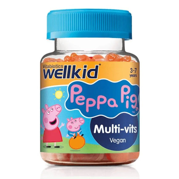 Vitabiotics Wellkid Peppa Pig Multivitamin Soft Jellies 30 Pack - O'Sullivans Pharmacy
