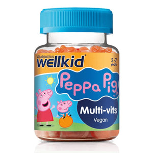 Vitabiotics Wellkid Peppa Pig Multivitamin Soft Jellies 30 Pack - O'Sullivans Pharmacy - Vitamins - 5021265248384