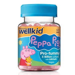 Vitabiotics Wellkid Peppa Pig Pro Tummy Soft Jellies 30 Pack - O'Sullivans Pharmacy - Vitamins - 5021265249268