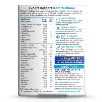 Vitabiotics Wellman Tablets 30 Pack - O'Sullivans Pharmacy