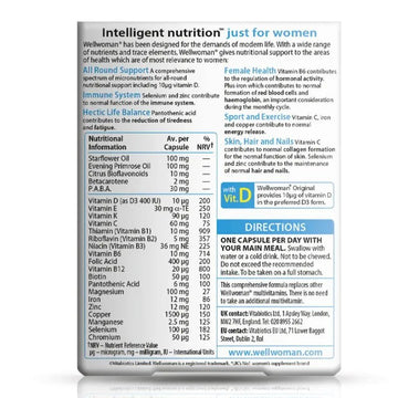 Vitabiotics Wellwoman Capsules 90 Pack - O'Sullivans Pharmacy