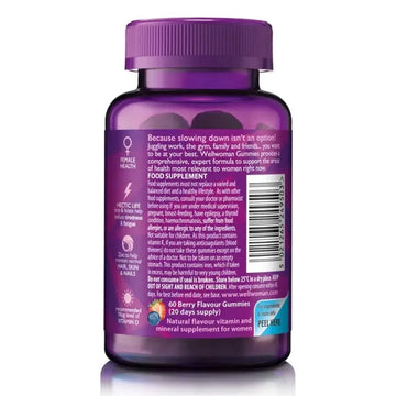 Vitabiotics Wellwoman Gummies 60 Pack - O'Sullivans Pharmacy