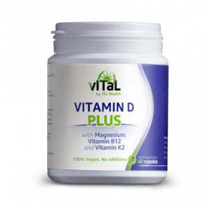 Vital Vitamin D Plus Mag, B12, K2 60 Capsules - O'Sullivans Pharmacy - Vitamins - 5060194212004