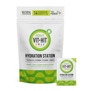 VitHit Hydration Station Effervescent 14 Sachets - O'Sullivans Pharmacy - Vitamins - 5034033000503