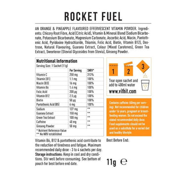 VitHit Rocket Fuel Effervescent 14 Sachets - O'Sullivans Pharmacy