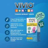Vivio Junior Tummies Bifibaby Drops 8ml - O'Sullivans Pharmacy