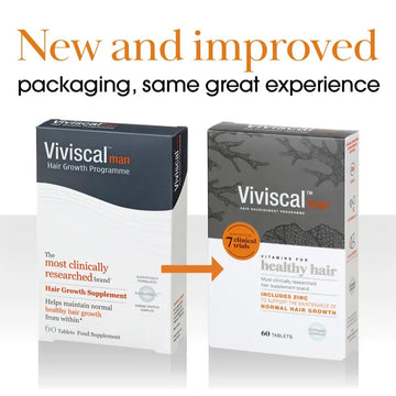 Viviscal Man 60 Tablets - O'Sullivans Pharmacy - Medicines & Health - 5010724532522